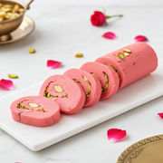 Kaju Rose Patel Roll (200 g) - Sri Ganga Vilas traditional sweets & snacks